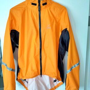 Showers Pass Rain Jacket with hood (black, not shown)